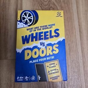 New Wheels vs Doors Game by Format Games Ages 8+ (2 Plus Players)